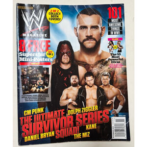 WWE Magazine November 2012 Cover 2 - All 8 Posters Included